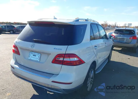 2012 Mercedes-Benz Ml 350 4Matic from USA, damaged, VIN 4JGDA5HB9CA036796